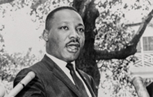 MLK Jr. photo from the  Library of Congress